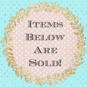 ⬇️⬇️ SOLD⬇️⬇️